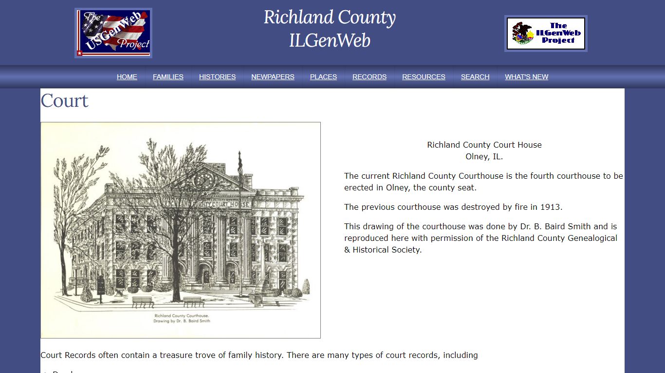 Court - Richland ILGenWeb - Richland County ILGenWeb